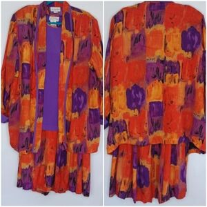 5 PC Set Plus Size 24 New with Tags pants, jacket, skirt and two tops August Max